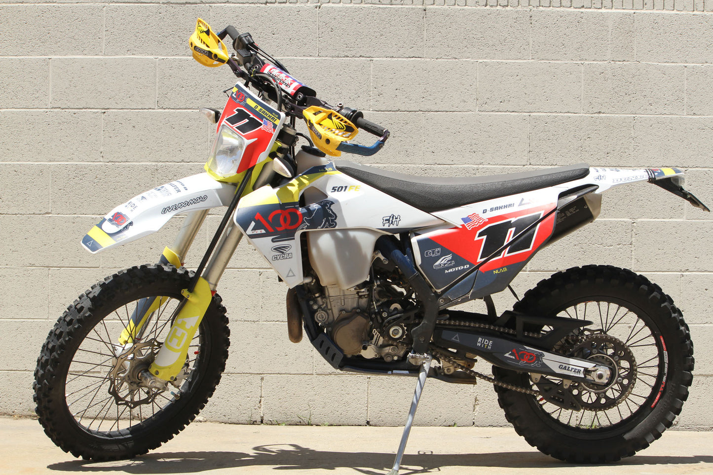 Husqvarna FE 501S - Enduro Street Legal Dirt Bike Rental 450cc